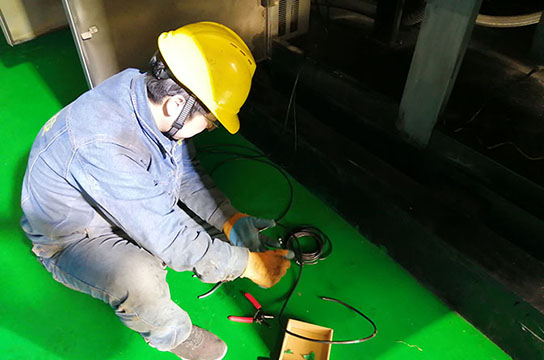 廣眾ZBK380空壓機(jī)綜合保護(hù)裝置磁窯溝煤礦安裝現(xiàn)場