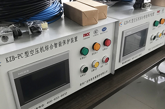 定制款KZB-PC型空壓機(jī)綜合智能保護(hù)裝置：一控二儲(chǔ)氣罐超溫超壓保護(hù)