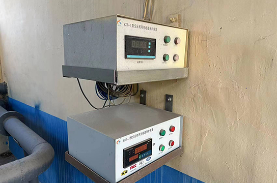 儲(chǔ)氣罐超溫保護(hù)裝置安裝現(xiàn)場(chǎng) 廣眾兩代產(chǎn)品和諧共存